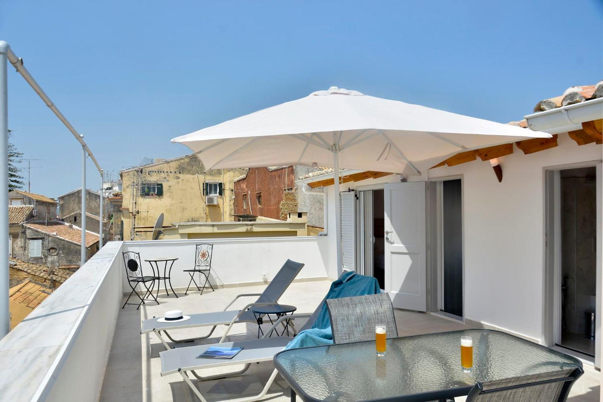Corfu Town West Apartment Eksteriør billede