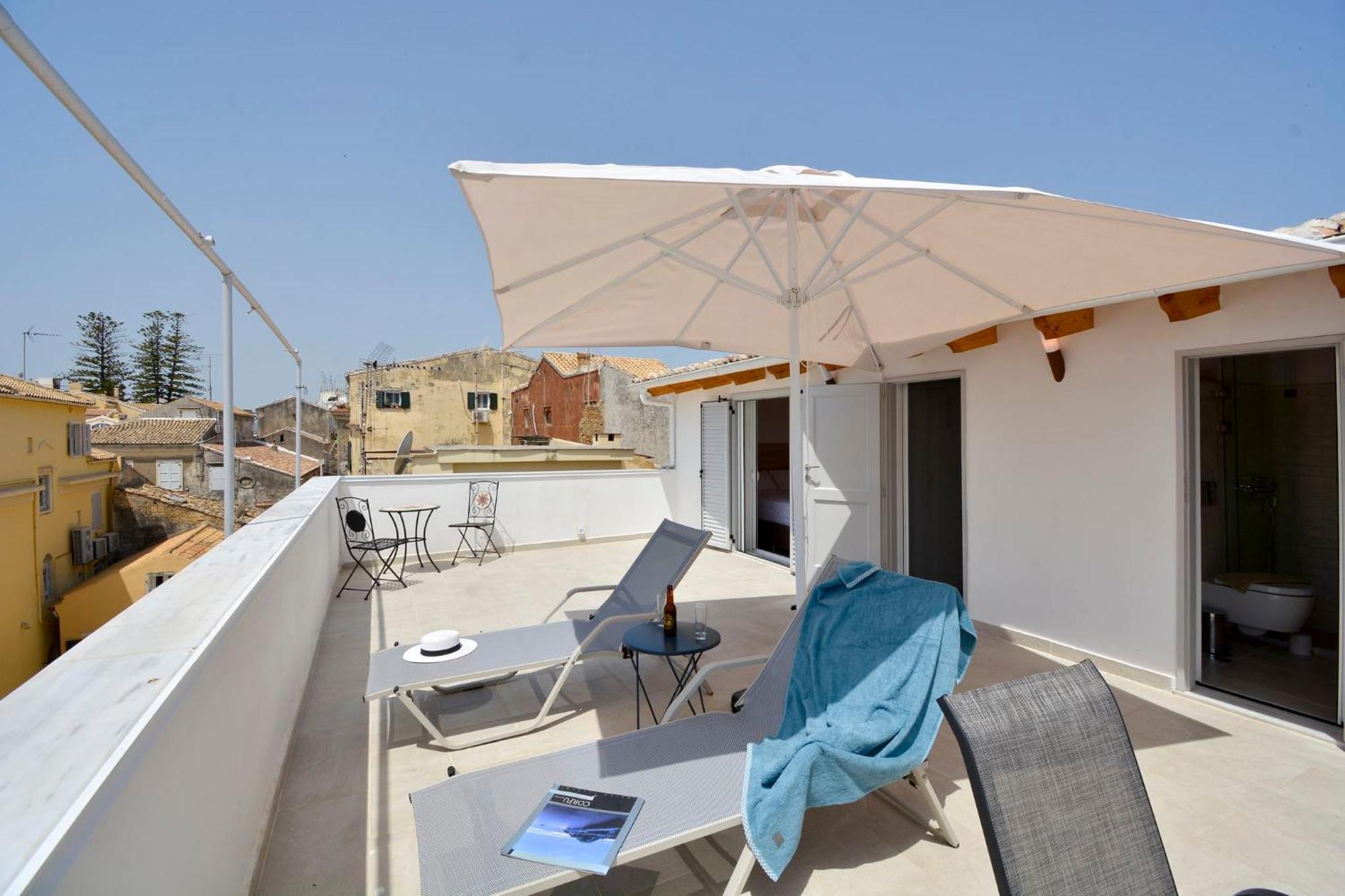 Corfu Town West Apartment Eksteriør billede