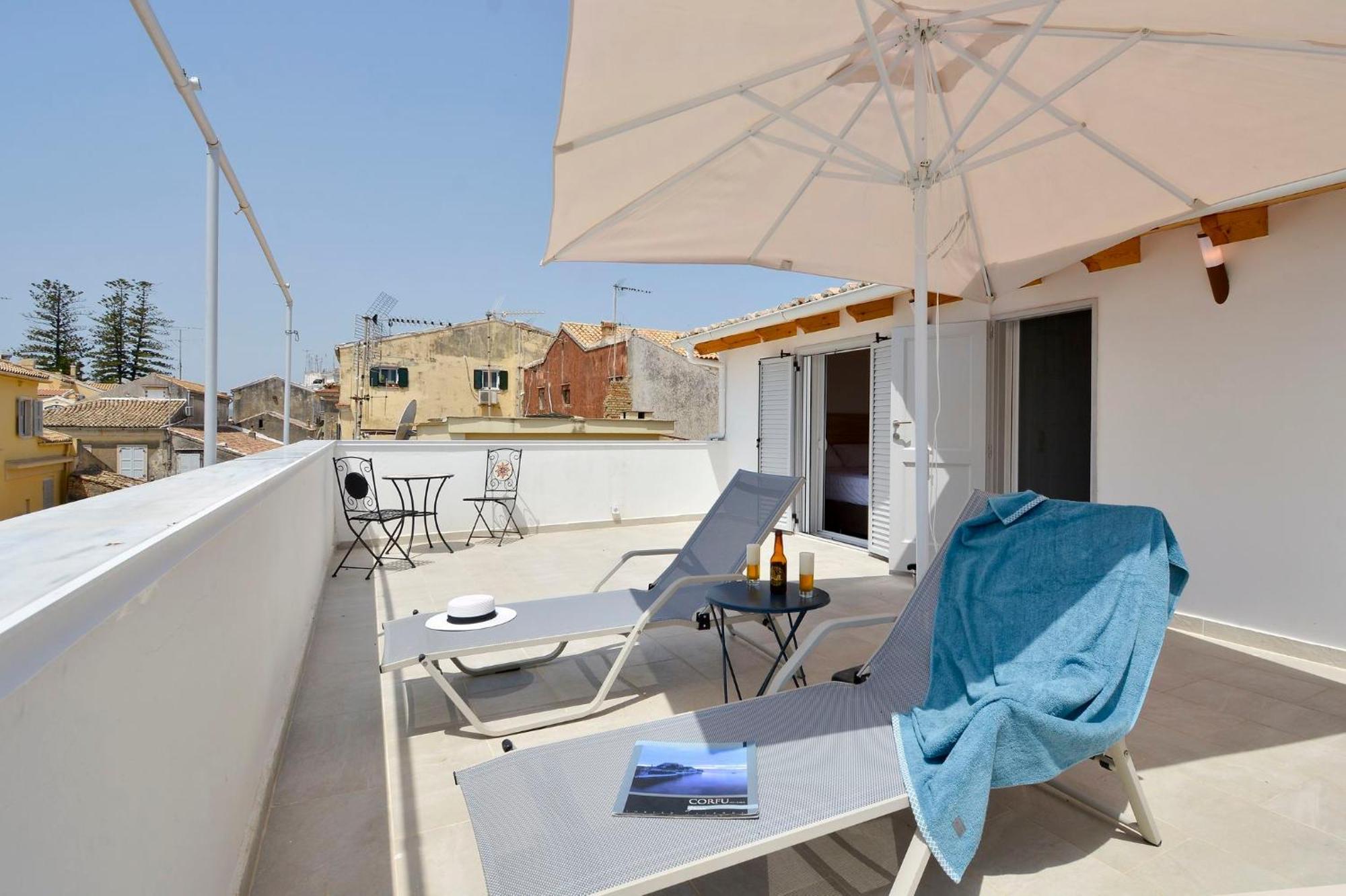 Corfu Town West Apartment Eksteriør billede